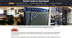 Desktop Screenshot of perfectguitarrepair.com